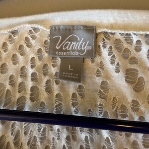 Vanity White Lace Knit Top